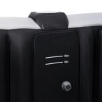 ZACHVO 120 Volt 3 – Person 120 – Jet Square Inflatable Hot Tub in Black - Image 3