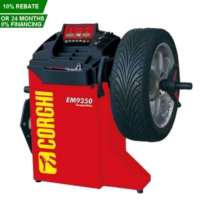 corghi-em9250-2024q4 Corghi EM9250 Professional Wheel Balancer - Image 1