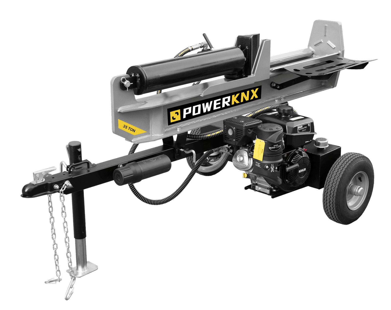 powerknx-35-ton-gas-log-splitter_main-1 POWERKNX 35-Ton Vertical/Horizontal Gas Log Splitter (31-405) - Image 1