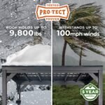 20×9.5 Stonebridge Gazebo/Carport - Image 2