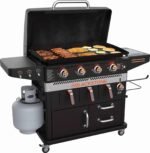 Blackstone 1923 36 inch 4 Burner Griddle with Air Fryer – Black - Image 2