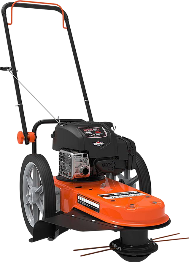 yard-force-field-mowers-yf22-hwt-64_1200-1732651743937 Yard Force YF22-HWT High-Wheeled Trimmer Gas Powered Walk-Behind 22″ 163cc Engine New - Image 1